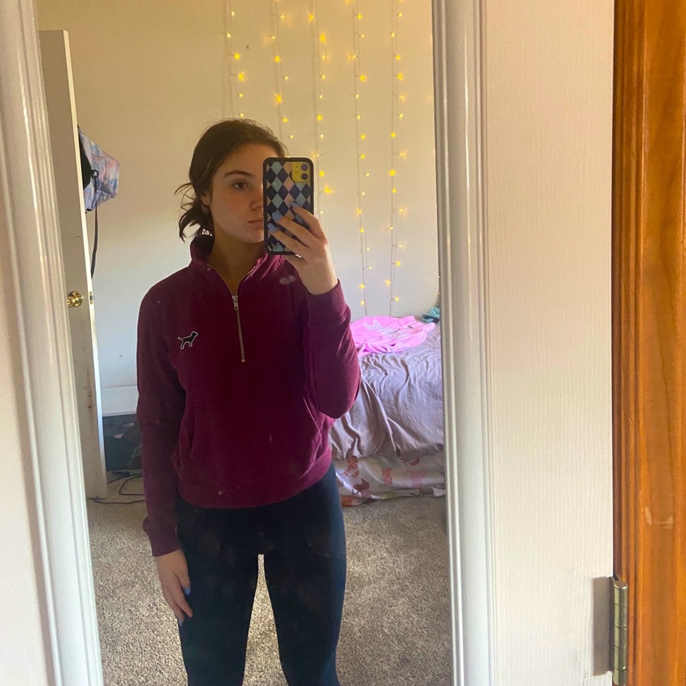 VS PINK Quarter Zip